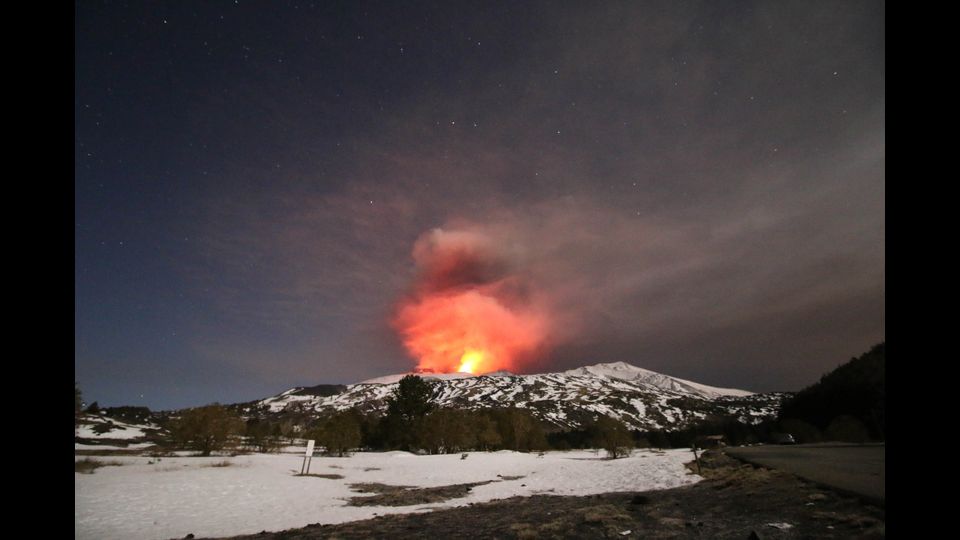 Eruzione del vulcano Etna (afp)&nbsp;