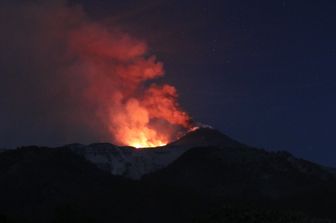 Eruzione del vulcano Etna (afp)&nbsp;