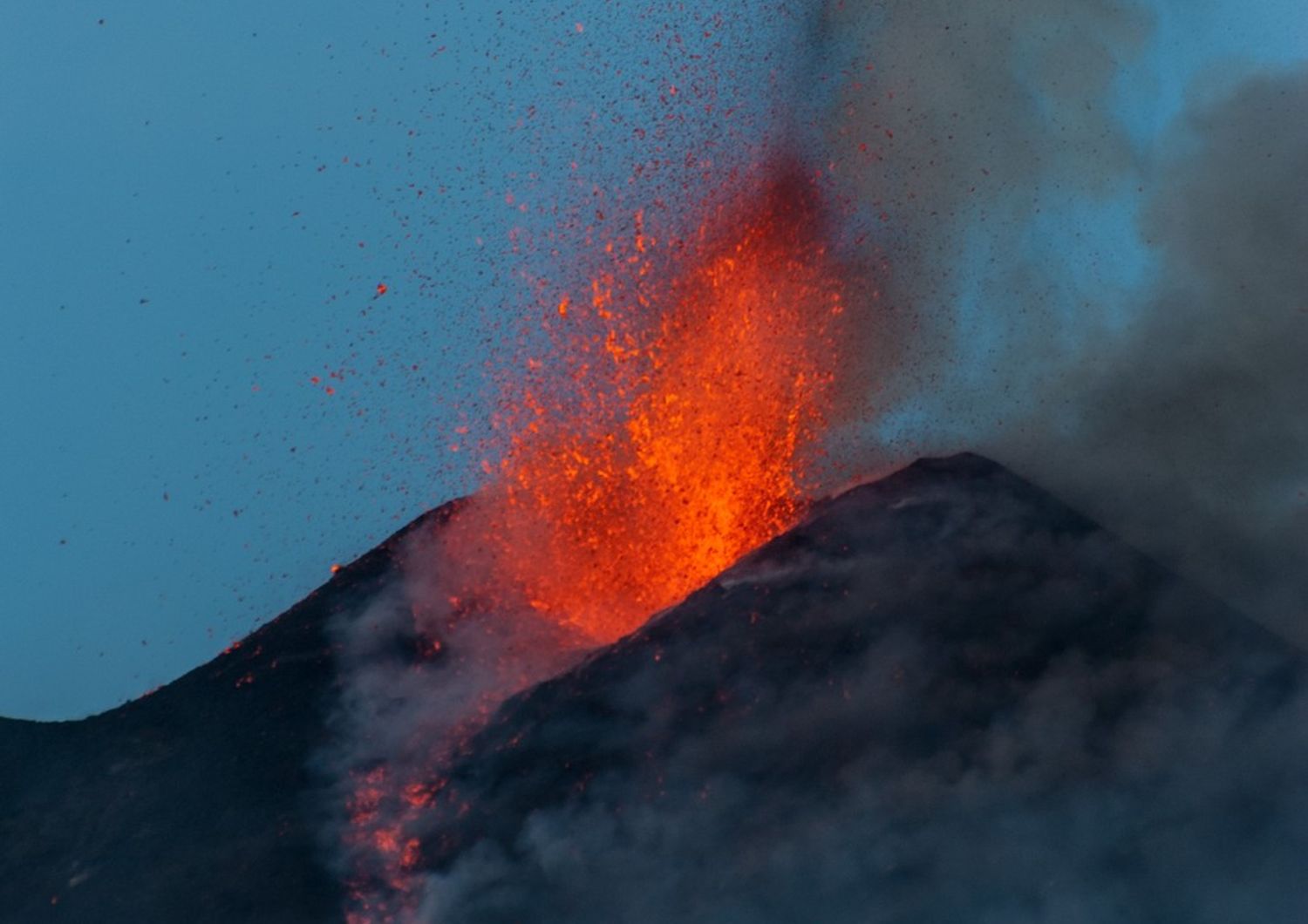 Eruzione del vulcano Etna (afp)