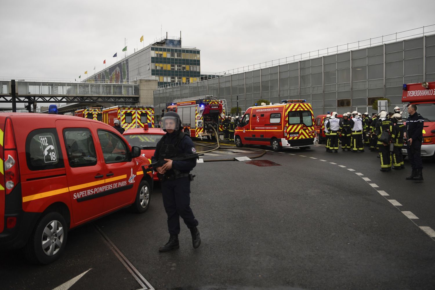 &nbsp;Parigi aeroporto Orly (Afp)