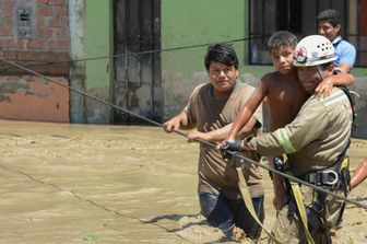 Inondazioni in Per&ugrave; (Afp)&nbsp;