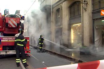 vigili del fuoco a Torino&nbsp;