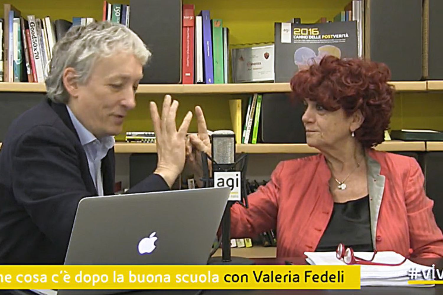 Valeria Fedeli Riccardo Luna&nbsp;