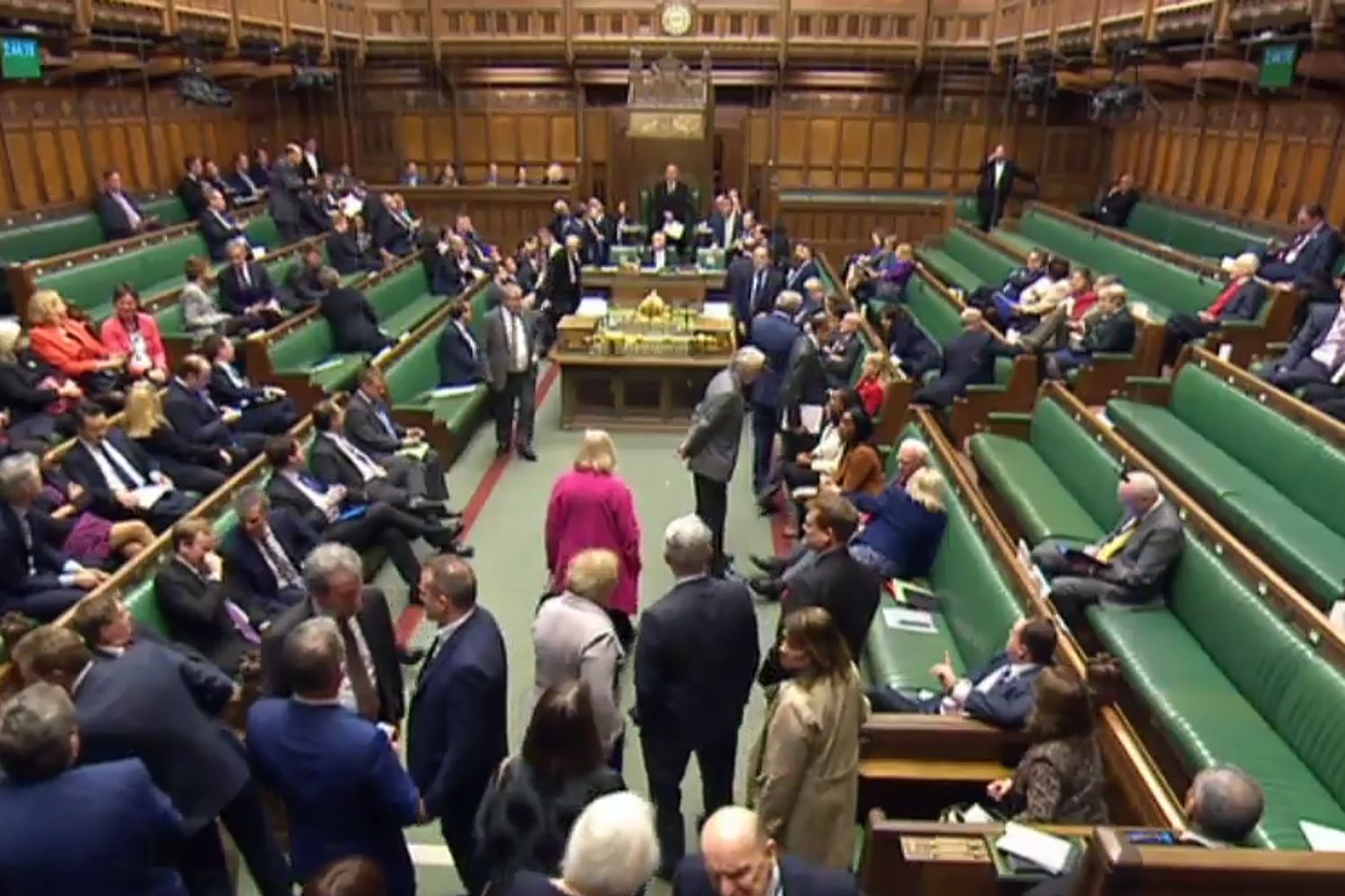 Il Parlamento britannico (Afp)