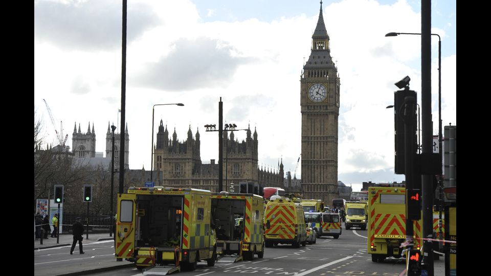 &nbsp; Attacco terroristico a Londra (Afp)