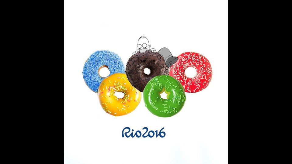 Homer morde Rio 2016 - Diego Cusano