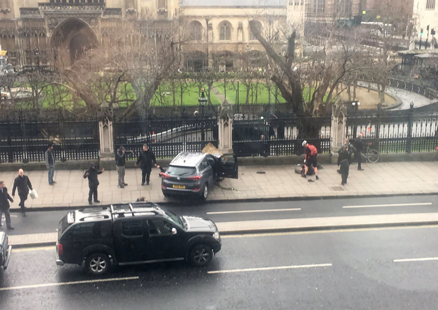 Attentato terroristico a Londra (Afp)