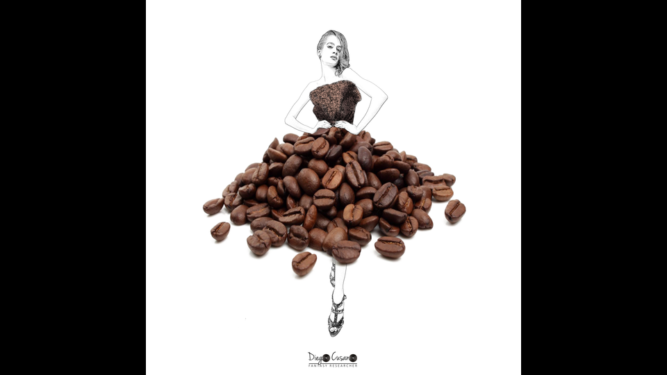 Gonna di chicchi di caff&egrave; - Diego Cusano