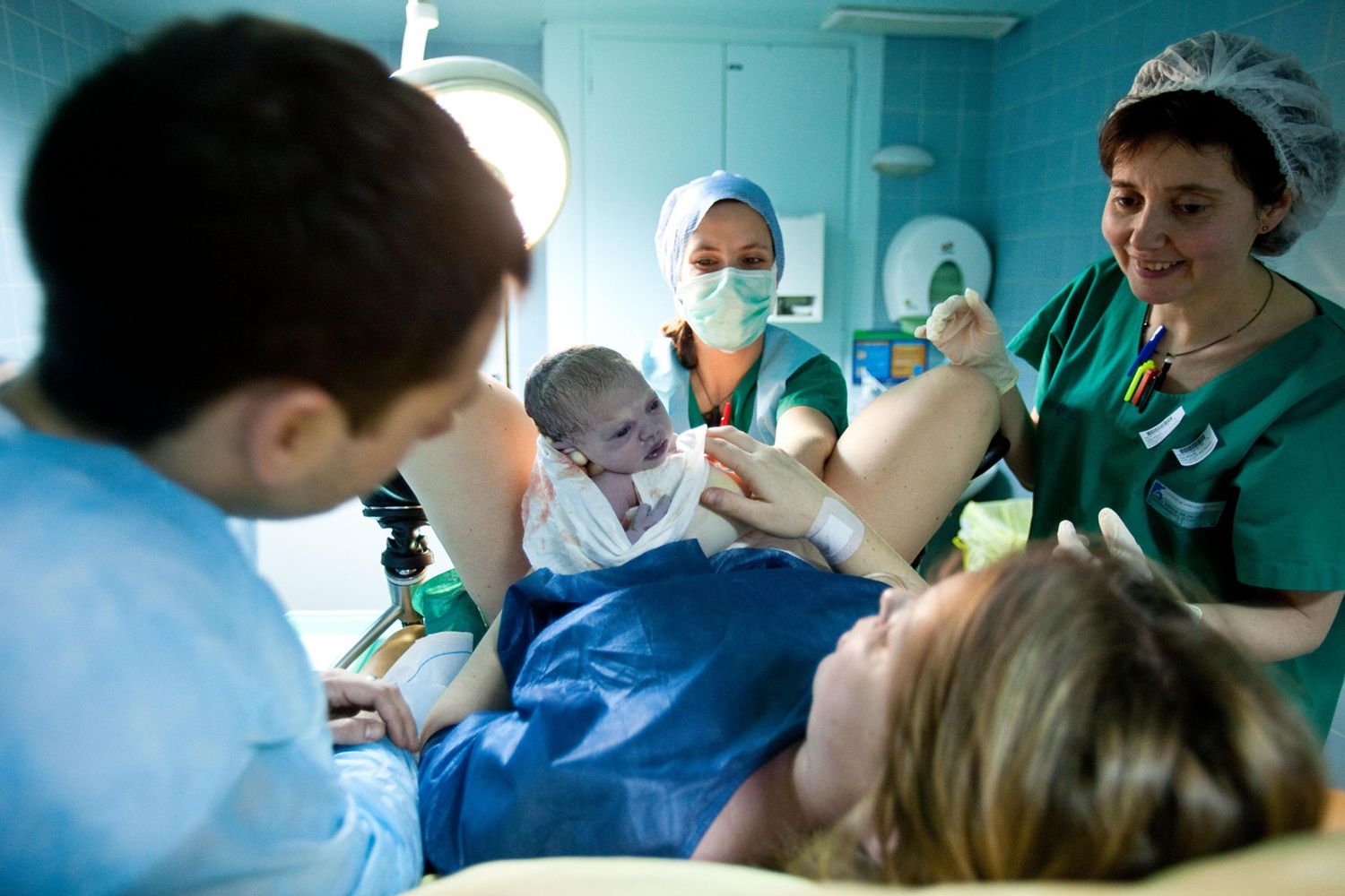 Sala parto, parto naturale (Agf)&nbsp;