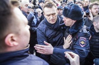 &nbsp;Navalny, russia, manifestazione, protesta