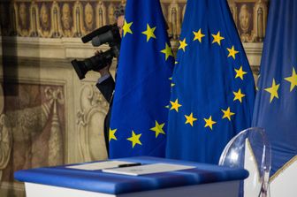 Celebrazione dei 60anni dell'Unione Europea (Afp)&nbsp;