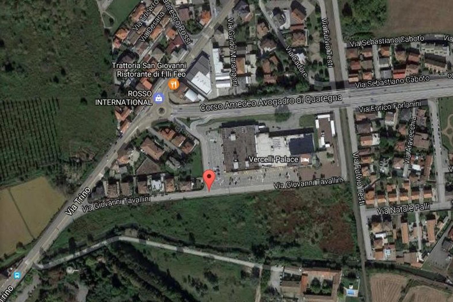 &nbsp;Via Tavallini Vercelli