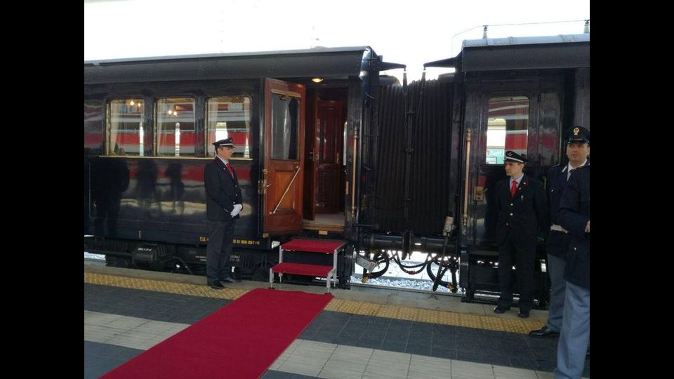 &nbsp;Fs Museo Pietrarsa, il treno presidenziale (foto dal sito Fb Fondazione Fs)