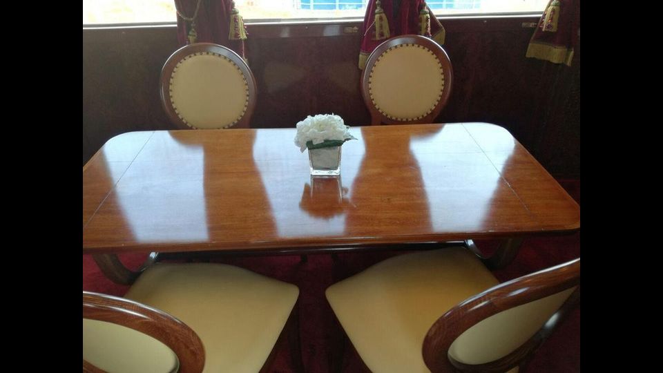 &nbsp;Fs Museo Pietrarsa, interni del treno presidenziale (foto dal sito Fb Fondazione Fs)