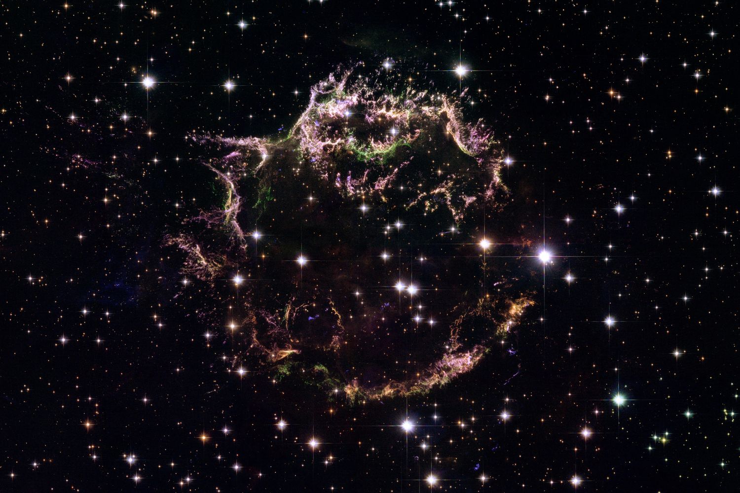 &nbsp;L'esplosione di una supernova
