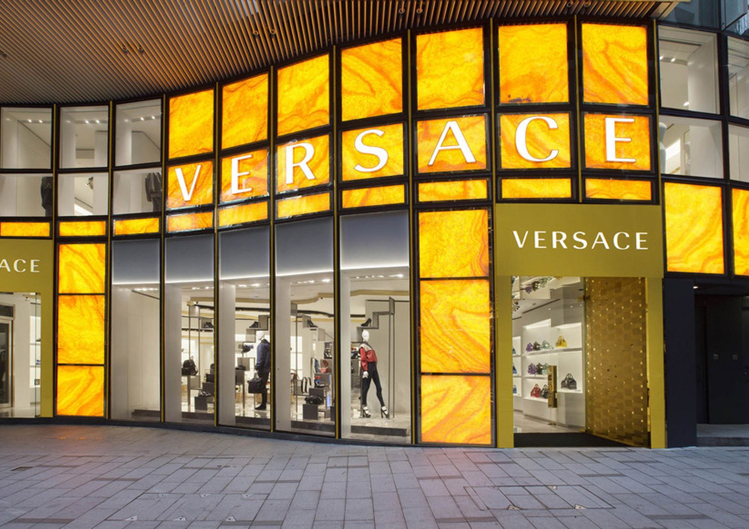 &nbsp;store Versace a Hong Kong
