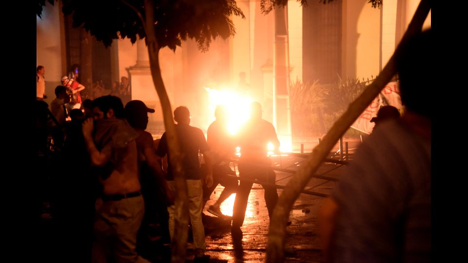&nbsp;Proteste in Paraguay (Afp)