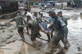 Frana a Mocoa, Colombia (afp)