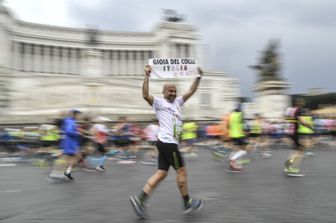 &nbsp;La maratona di Roma