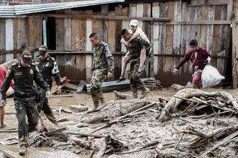 &nbsp; Colombia, la frana uccide uccide 206 persone, spazzare via case e lasciare centinaia di feriti e dispersi dopo aver distrutto le cittadine del sud