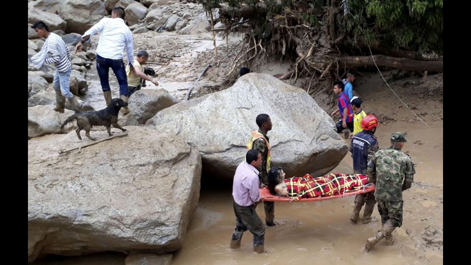 Operazione di soccorso a Mocoa, Colombia, dopo la forte alluvione che ha colpito la citt&agrave; (Afp)&nbsp;