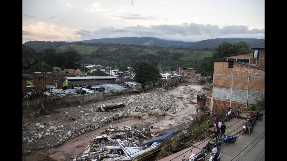 &nbsp;Mocoa, Colombia, colpita dal fango (Afp)
