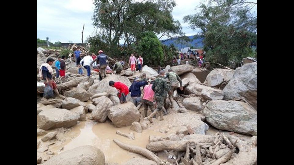 Operazione di soccorso, dopo la forte alluvione che ha colpito la citt&agrave; (Afp) &nbsp;