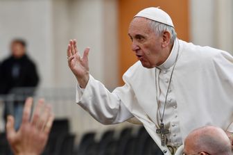 &nbsp;papa Francesco (Afp)