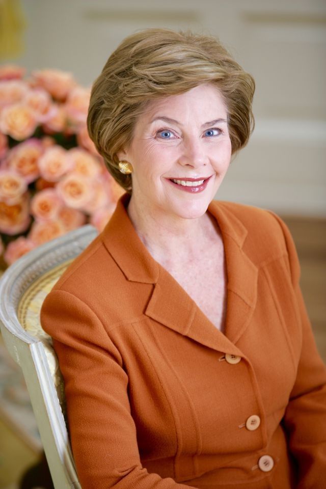 Laura Bush (Krisanne Johnson/Official White House Photo)&nbsp;