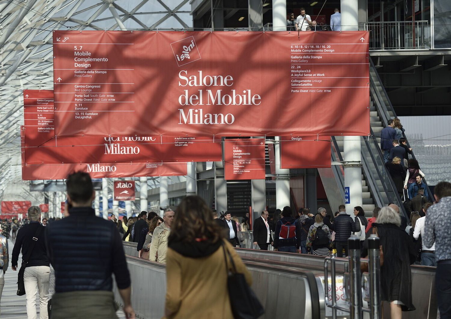 Salone del mobile di Milano (Agf)