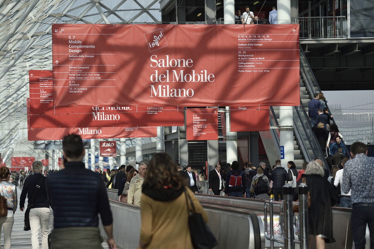Salone del mobile di Milano (Agf)