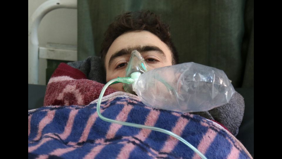 Attacco con gas tossico, il dramma della Siria in 10 foto (Afp)&nbsp;