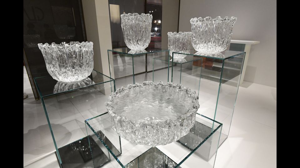 'Fountain tables' del designer Tokujin Yoshioka. (Afp)&nbsp;