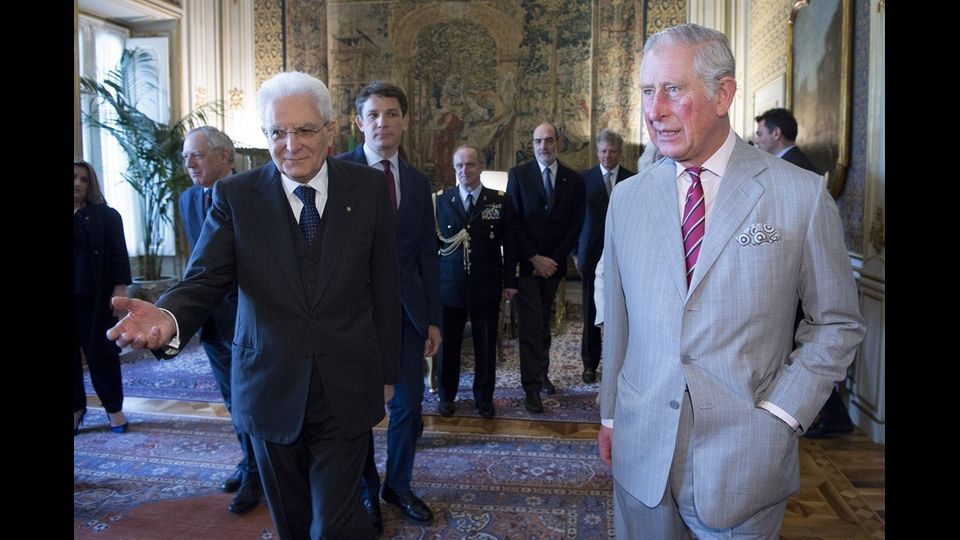 Il Presidente Sergio Mattarella incontra S.A.R.Carlo, Principe di Galles (foto quirinale.it)&nbsp;