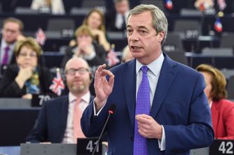 anti-EU UK Independence Party (UKIP) Nigel Farage (Afp)&nbsp;