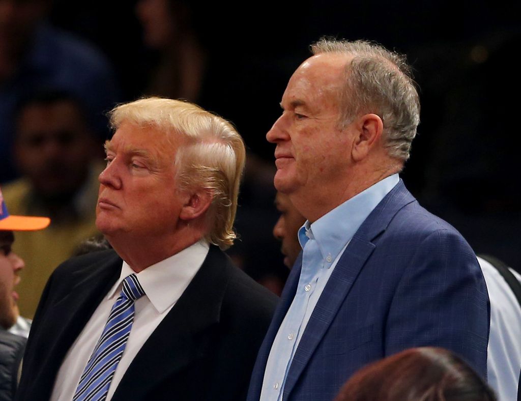 &nbsp;Donald Trump e Bill O'Reilly - foto Afp