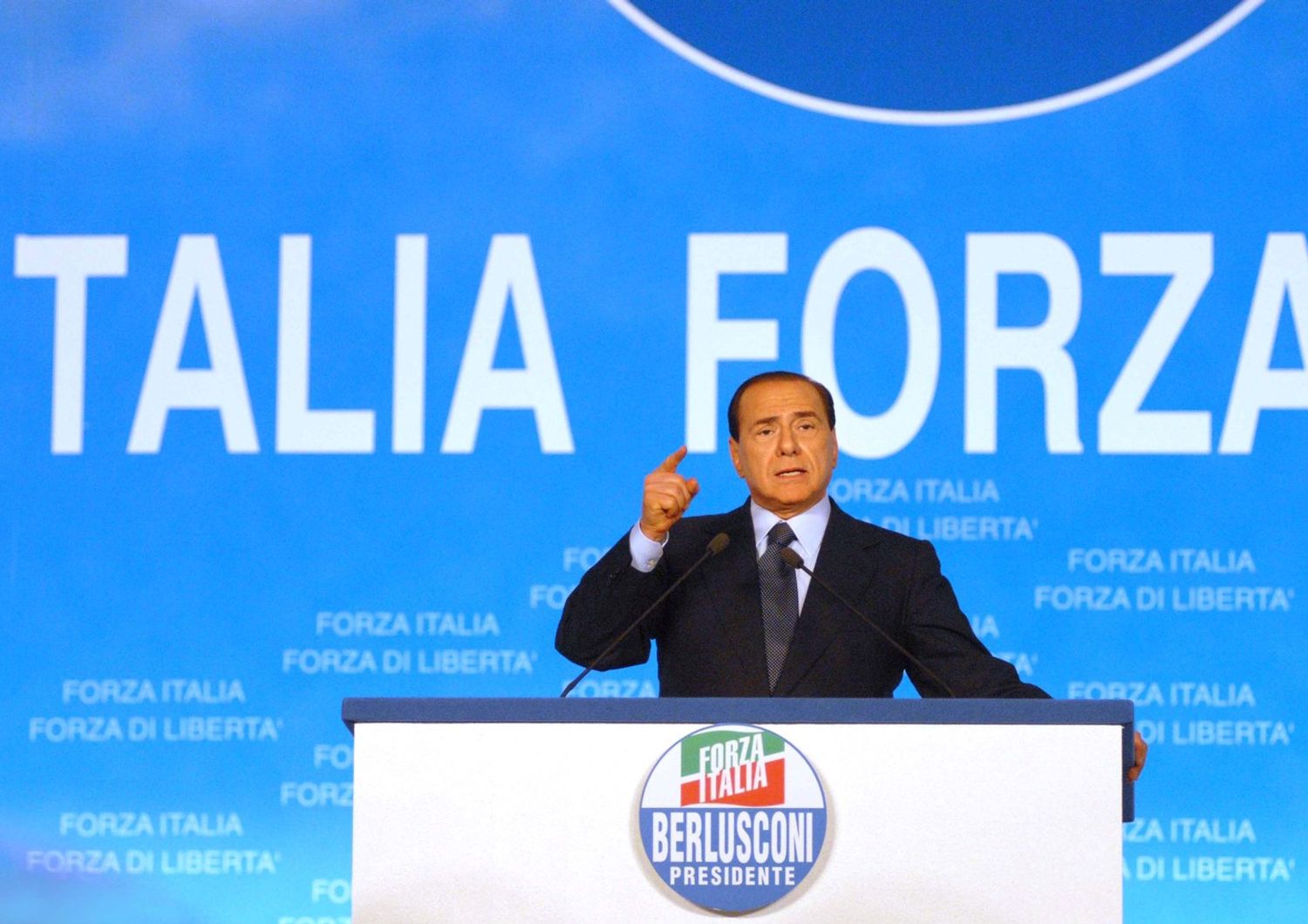 Berlusconi Forza Italia (Imagoeconomica)&nbsp;