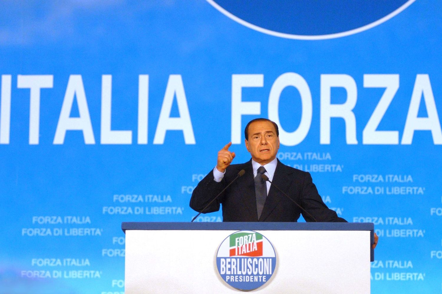 Berlusconi Forza Italia (Imagoeconomica)&nbsp;
