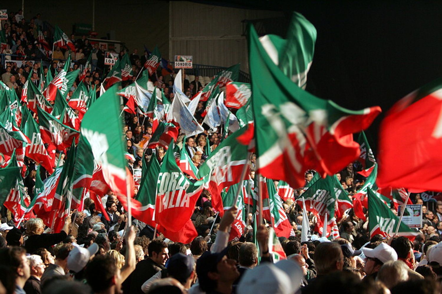 sostenitori di Forza Italia (Agf)&nbsp;