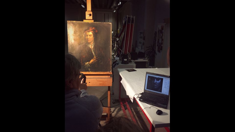 Immagini tratte dal video &quot;Andrea Palladio. Il mistero del volto&quot;. Indagini a cura di Polizia di Stato Servizio Polizia Scientifica Soprintendenza archeologica, belle arti e paesaggio per le provincie di Verona, Rovigo e Vicenza Centro Internazionale di Studi di Architettura Andrea Palladio, Palladio Museum