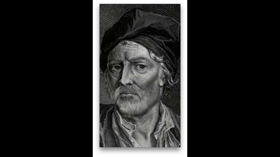 Immagini tratte dal video &quot;Andrea Palladio. Il mistero del volto&quot;. Indagini a cura di Polizia di Stato Servizio Polizia Scientifica Soprintendenza archeologica, belle arti e paesaggio per le provincie di Verona, Rovigo e Vicenza Centro Internazionale di Studi di Architettura Andrea Palladio, Palladio Museum