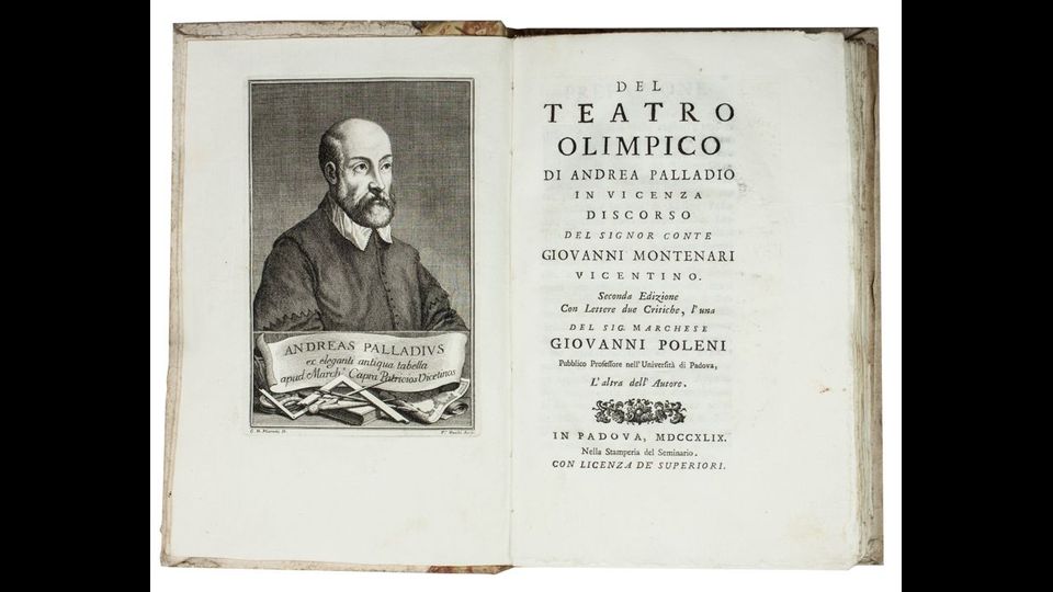 &nbsp;&quot;Del teatro Olimpico di Andrea Palladio in Vicenza discorso...&quot;