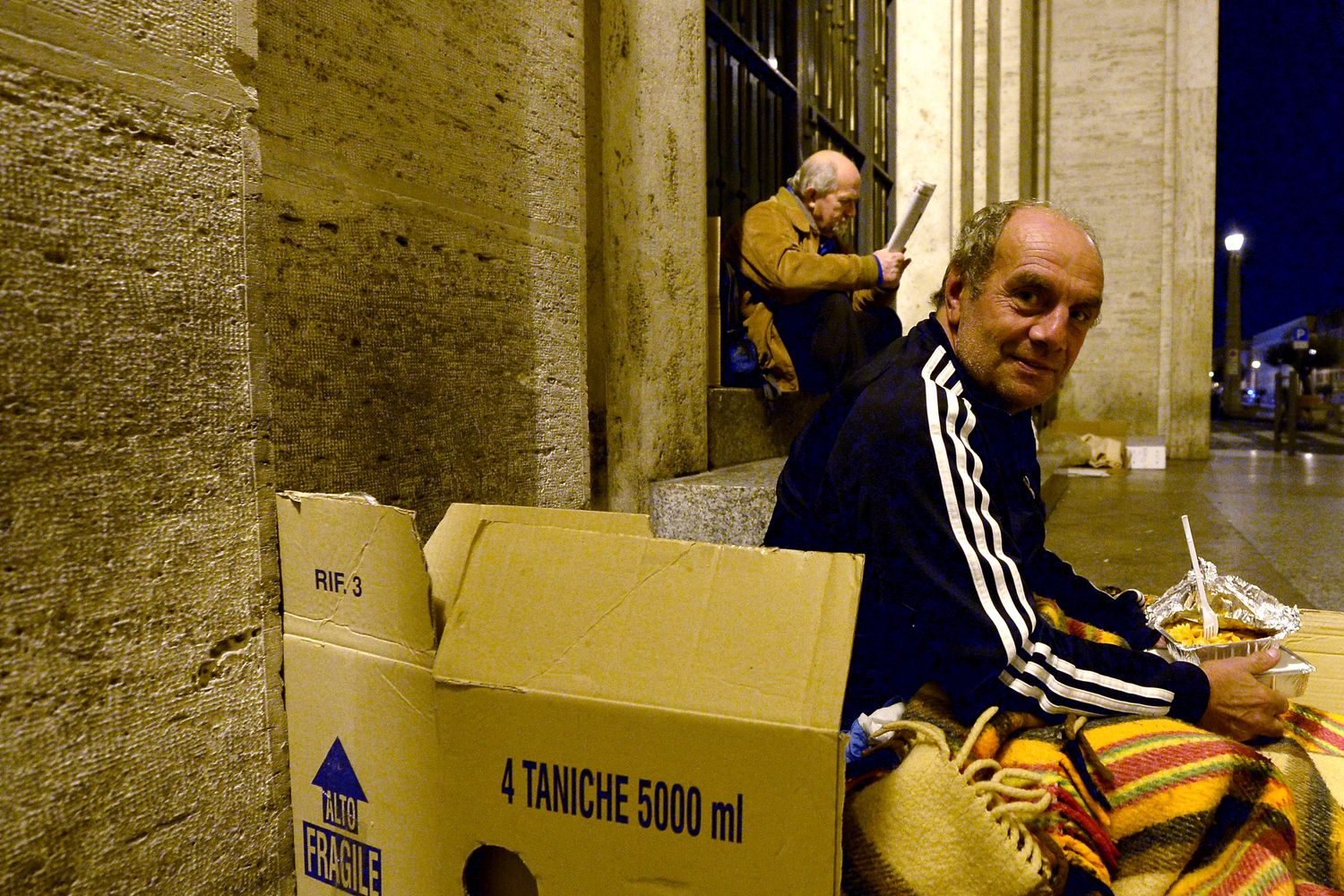 &nbsp;Povert&agrave;, poveri, senzatetto (Afp)