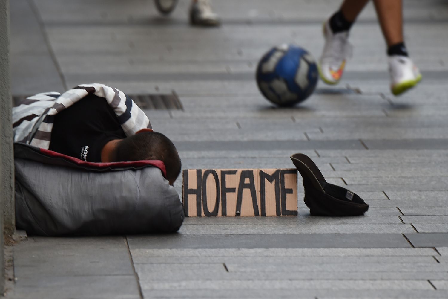 &nbsp;Povert&agrave;, poveri, senzatetto (Afp)