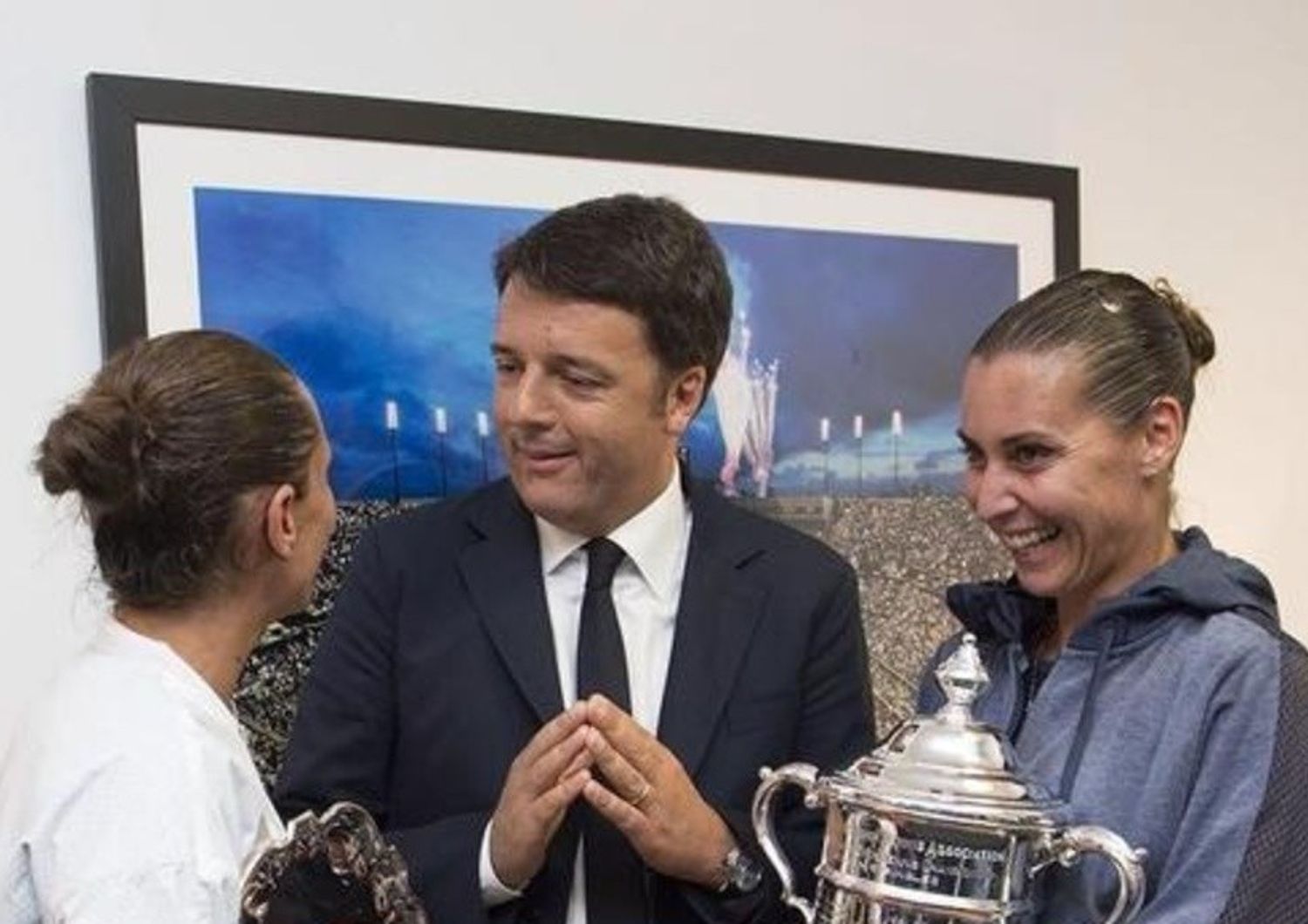 Polemiche su Renzi agli Us Open. Il premier, "Se fosse stato calcio..."