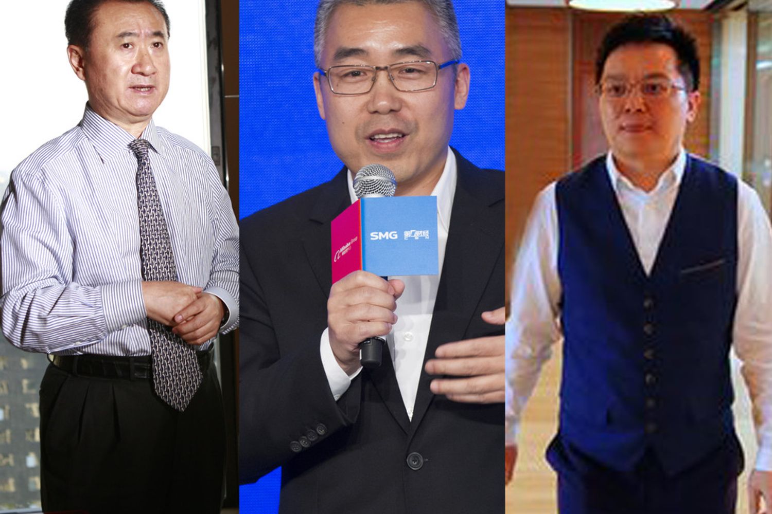 &nbsp;Wang Jianlin Li Ruigang Tony Jiantong Xia