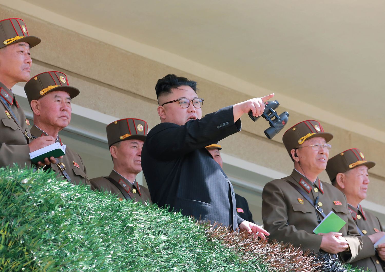 &nbsp;Kim jong-un leader nordcoreano - foto Afp