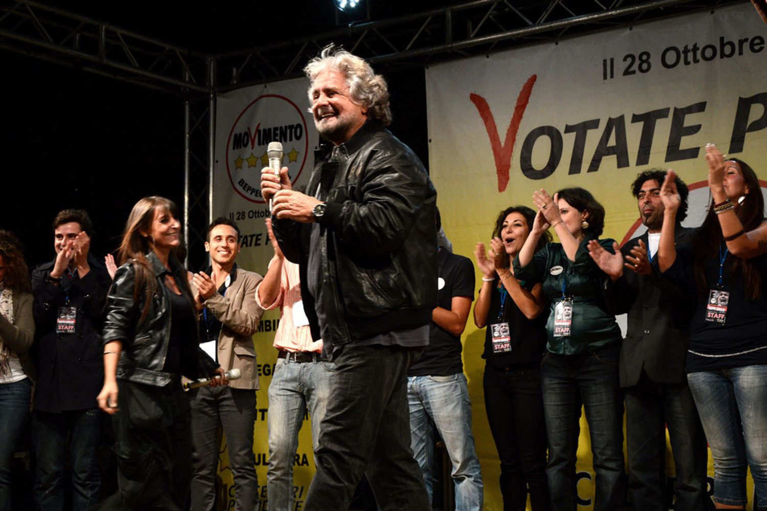 Campagna elettorale per le elezioni amministrative del M5S Sicilia (Agf)&nbsp;