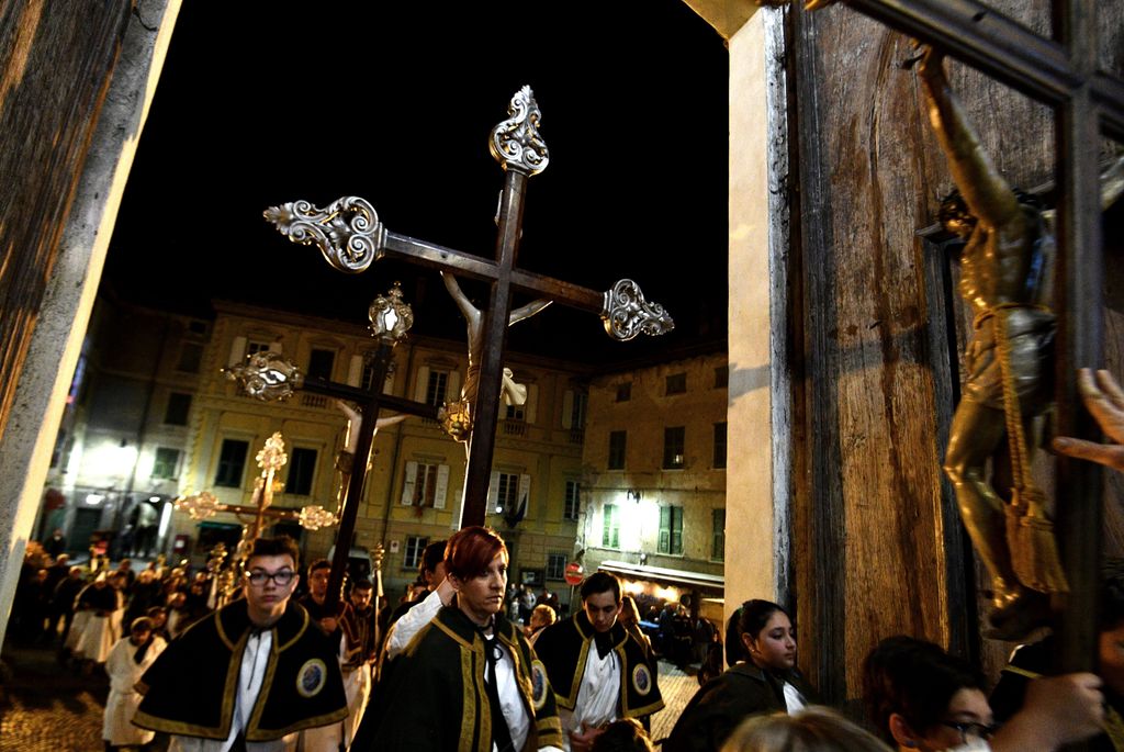 Pasqua cristiana processione (Afp)