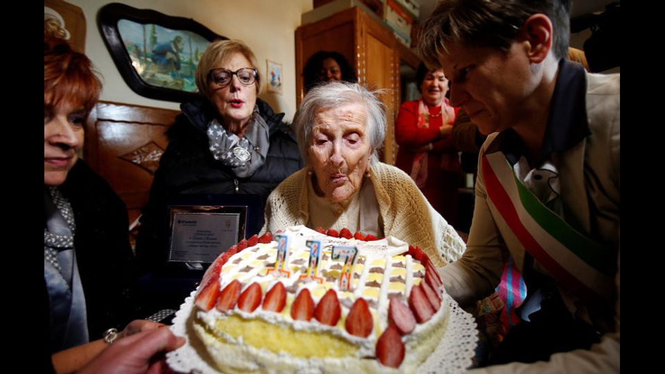 &nbsp; Addio a nonna Emma, la persona pi&ugrave; vecchia del mondo&nbsp;(Foto Facebook)